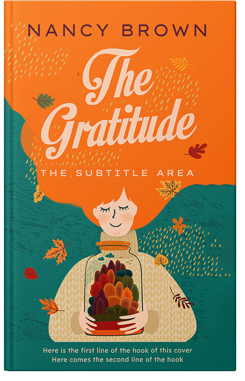 Front view of Premade Romance Book Cover - Deep Sea Green