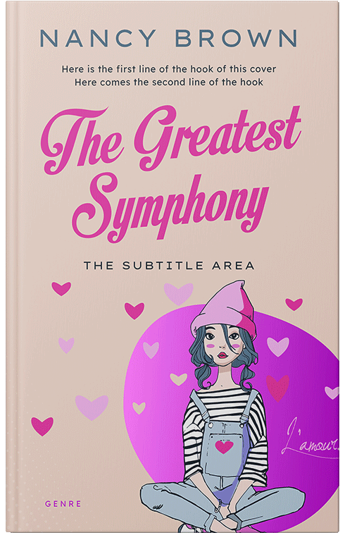 Front view of Premade Teen & Young Adult Book Cover - Wafer