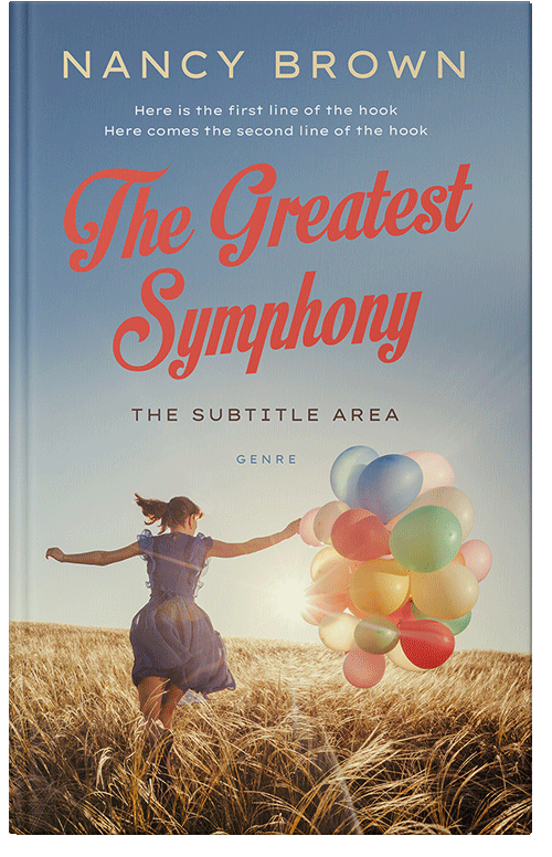 Front view of Premade Teen & Young Adult Book Cover - Bison Hide