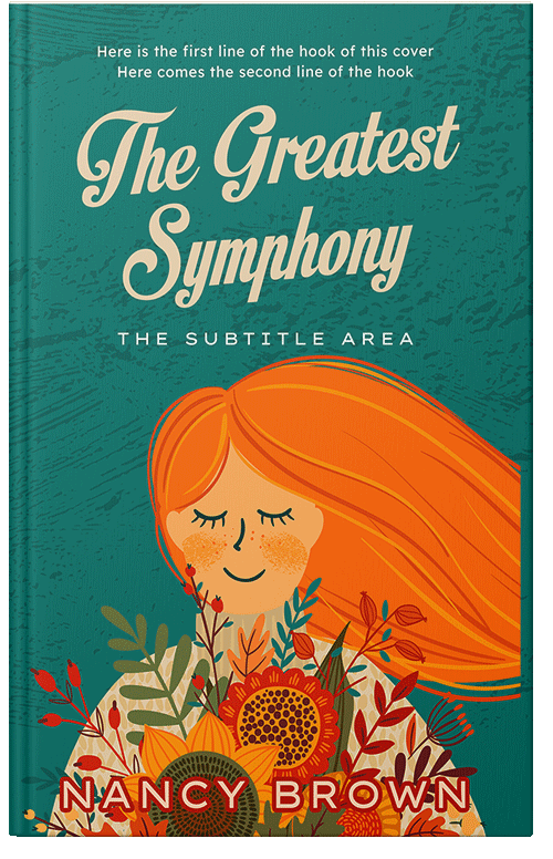 Front view of Premade Literary Fiction Book Cover - Atoll