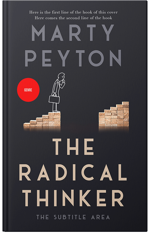 Front view of Premade Self-Improvement & Self-Help Book Cover - Shark