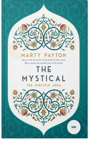 Premade Book Cover Surfie Green