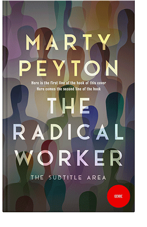 Pre Made Book Cover Dorado