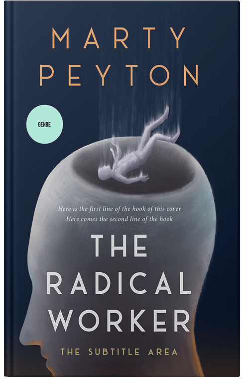 Front view of Premade Self-Improvement & Self-Help Book Cover - Mirage