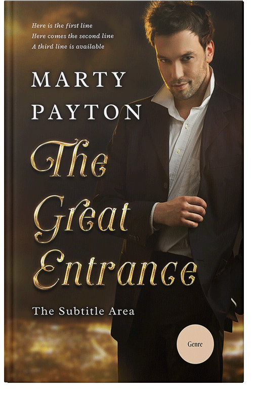 Front view of Premade Erotica Book Cover - Coffee Bean