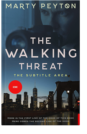 Pre Made Book Cover Mirage