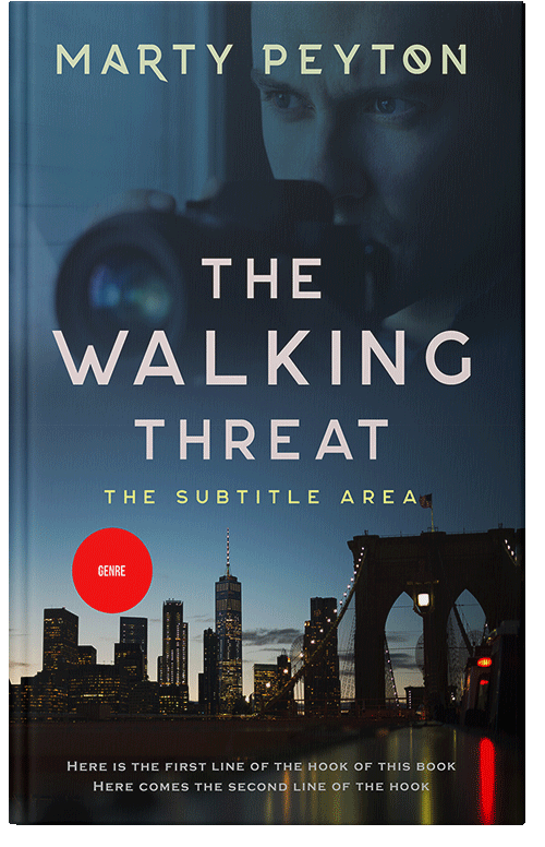 Front view of Premade Paranormal & Urban Book Cover - Mirage