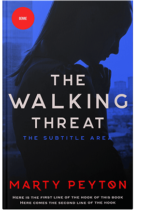 Pre Made Book Cover Ebony