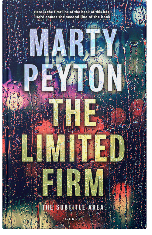 Front view of Premade Mystery & Thriller & Suspense Book Cover - Akaroa