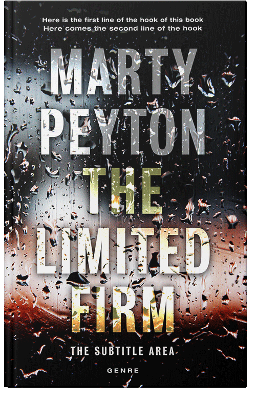 Front view of Premade Mystery & Thriller & Suspense Book Cover - Cod Gray