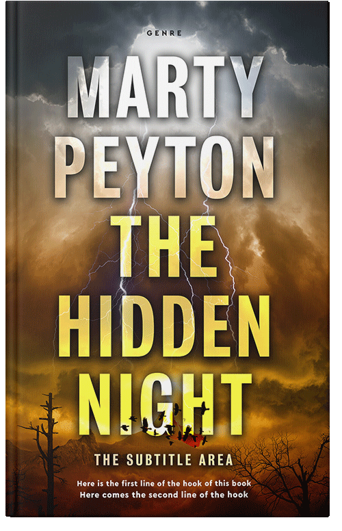 Front view of Premade Apocalyptica Book Cover - Dallas