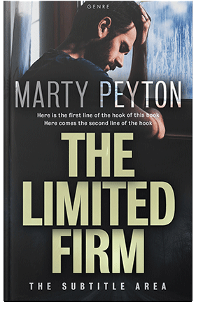 Pre Made Book Cover Foggy Gray