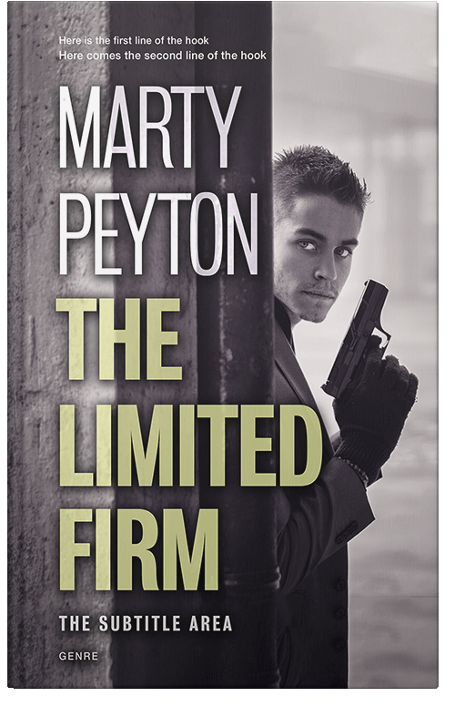 Front view of Premade Mystery & Thriller & Suspense Book Cover - Sisal