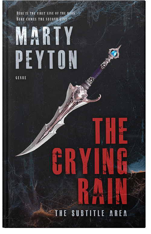 Front view of Premade Fantasy Book Cover - Contessa