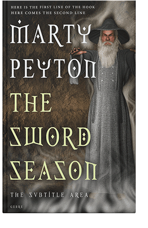 Pre Made Book Cover Taupe