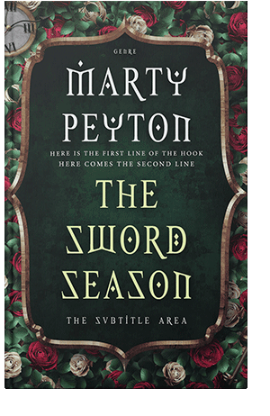 Pre Made Book Cover Heavy Metal