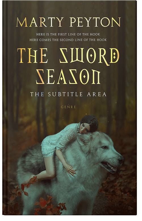 Front view of Premade Fantasy Book Cover - Birch