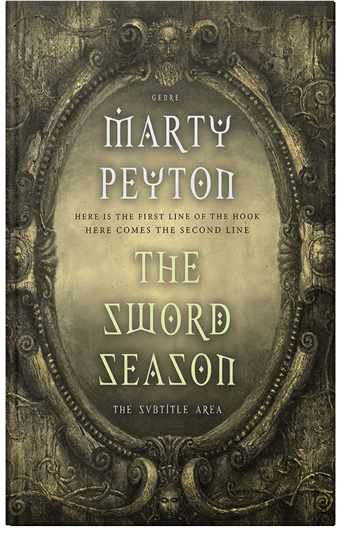 Front view of Premade Fantasy Book Cover - Mondo