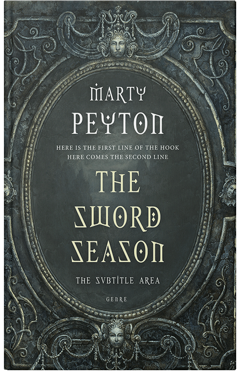 Front view of Premade Fantasy Book Cover - Cape Cod