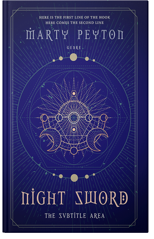 Front view of Premade Fantasy Book Cover - Arapawa