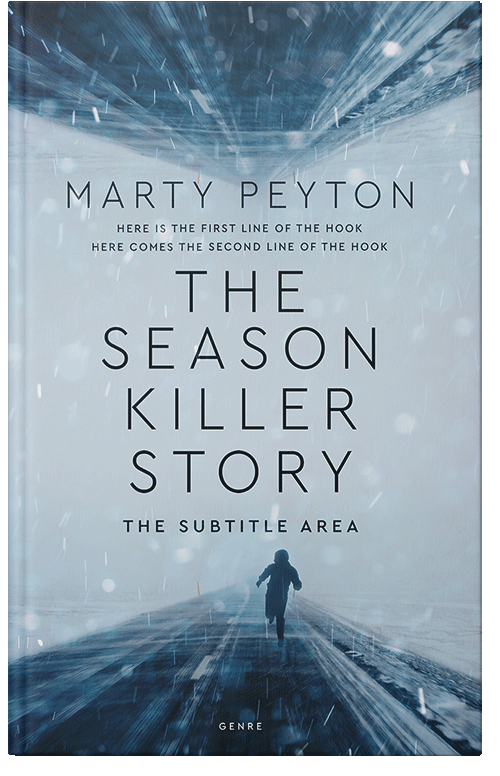 Front view of Premade Mystery & Thriller & Suspense Book Cover - Jungle Mist