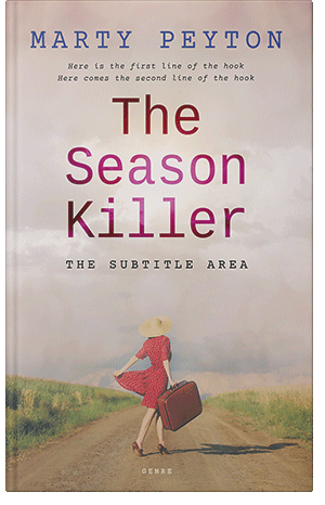 Premade Book Cover Soft Amber