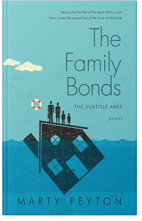 Front view of Premade Apocalyptica Book Cover - Downy