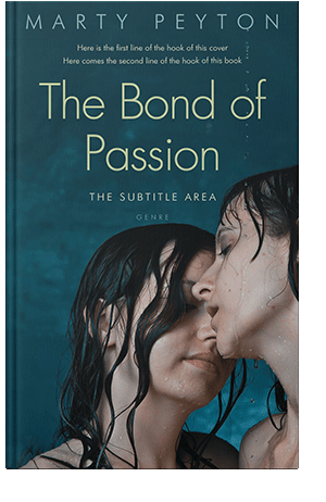 Pre Made Book Cover Elephant