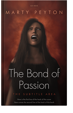 Pre Made Book Cover Graphite