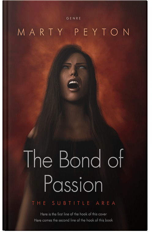 Front view of Premade Mystery & Thriller & Suspense Book Cover - Graphite