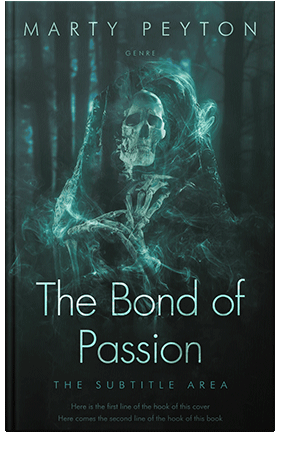 Pre Made Book Cover Timber Green