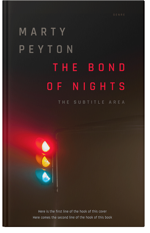 Front view of Premade Mystery & Thriller & Suspense Book Cover - Eternity