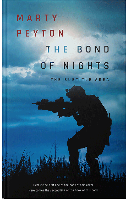 Front view of Premade Mystery & Thriller & Suspense Book Cover - Jelly Bean