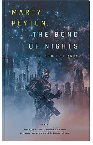 Premade Book Cover Cloud Burst