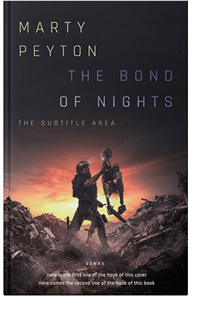 Pre Made Book Cover Bastille