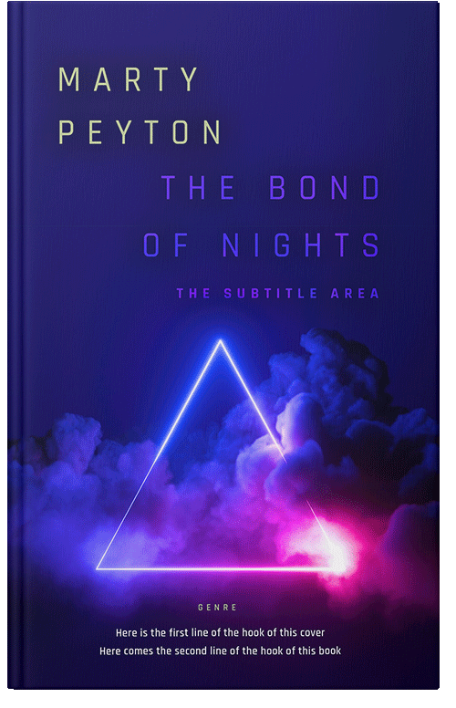 Front view of Premade Science Fiction Book Cover - Paris M