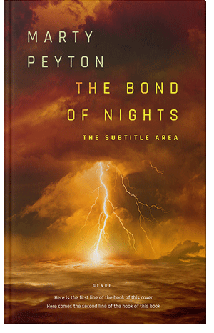 Premade Book Cover Kenyan Copper