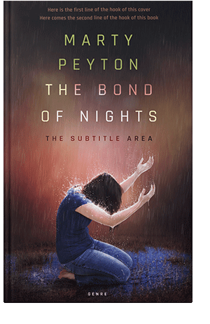 Pre Made Book Cover Thunder