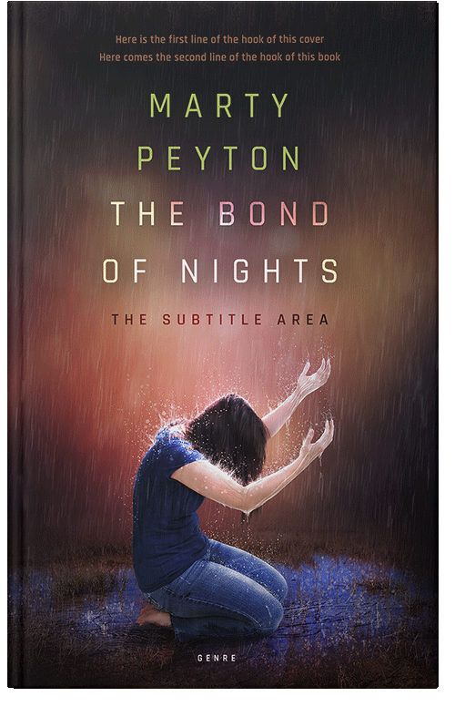 Front view of Premade Religion & Spirituality Book Cover - Thunder