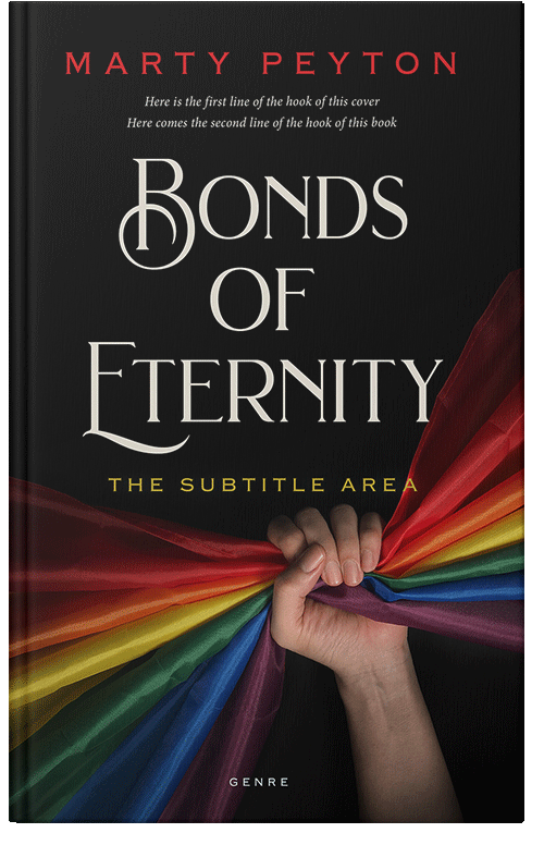 Front view of Premade LGBTQ Book Cover - Muddy Waters