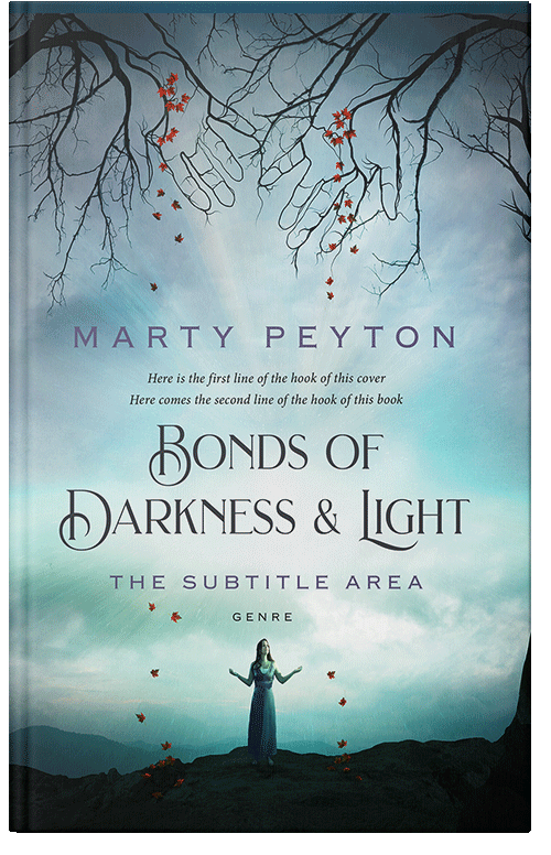 Front view of Premade Religion & Spirituality Book Cover - Jungle Mist