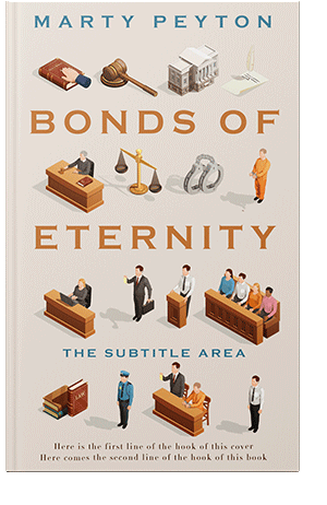 Pre Made Book Cover Pearl Bush