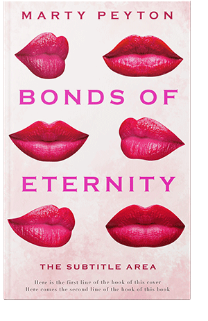 Pre Made Book Cover Crimson