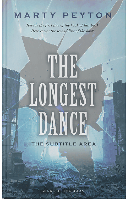 Front view of Premade Apocalyptica Book Cover - Bali Hai