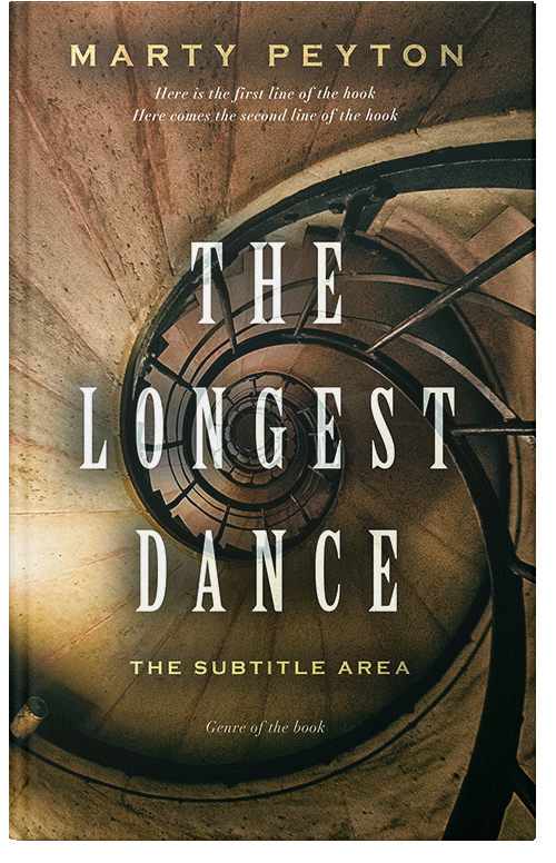 Front view of Premade Mystery & Thriller & Suspense Book Cover - Lisbon Brown