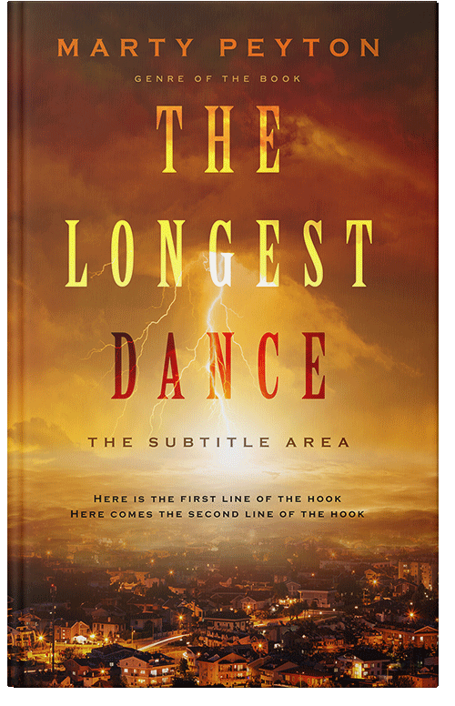 Front view of Premade Apocalyptica Book Cover - Copper Canyon