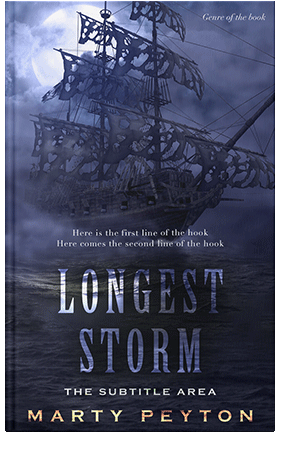 Pre Made Book Cover Mirage