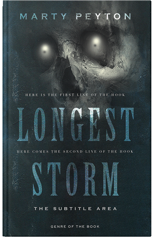 Front view of Premade Horror Book Cover - Mirage