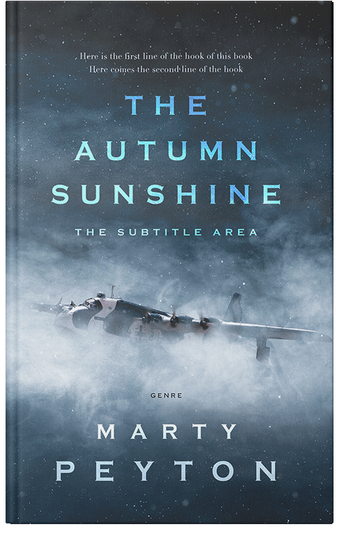 Front view of Premade Historical Book Cover - Pickled Bluewood