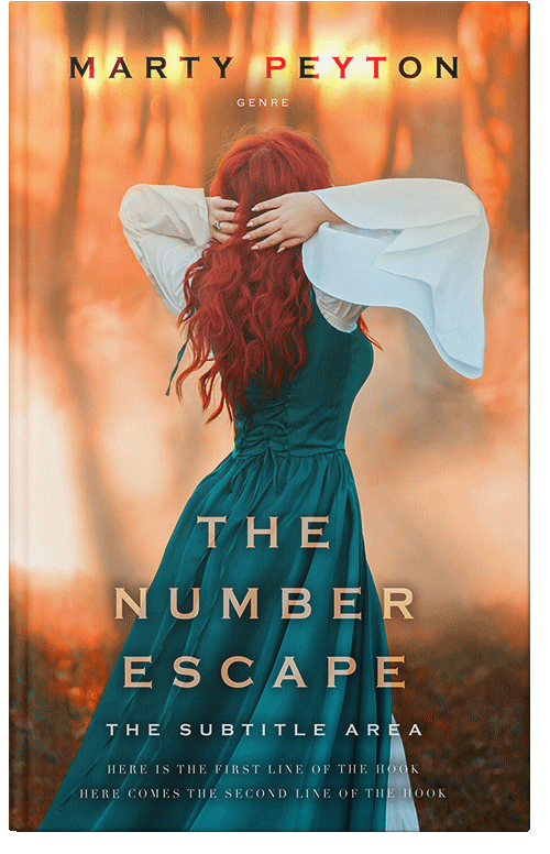 Front view of Premade Historical Book Cover - Elephant